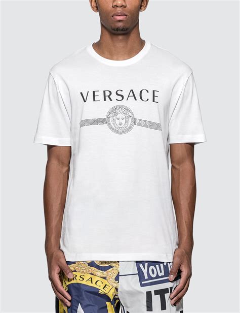 White Versace Shirts for Men 